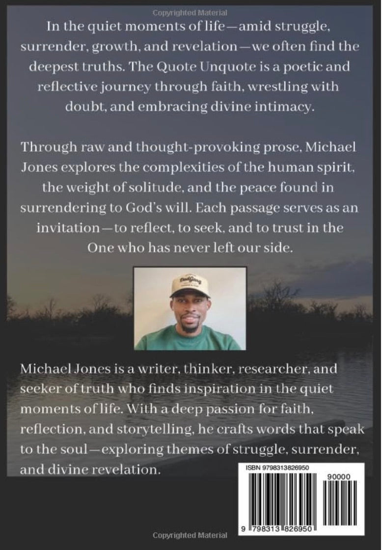 The Quote Unquote: Moments in Biblical Solitude Poetry Book