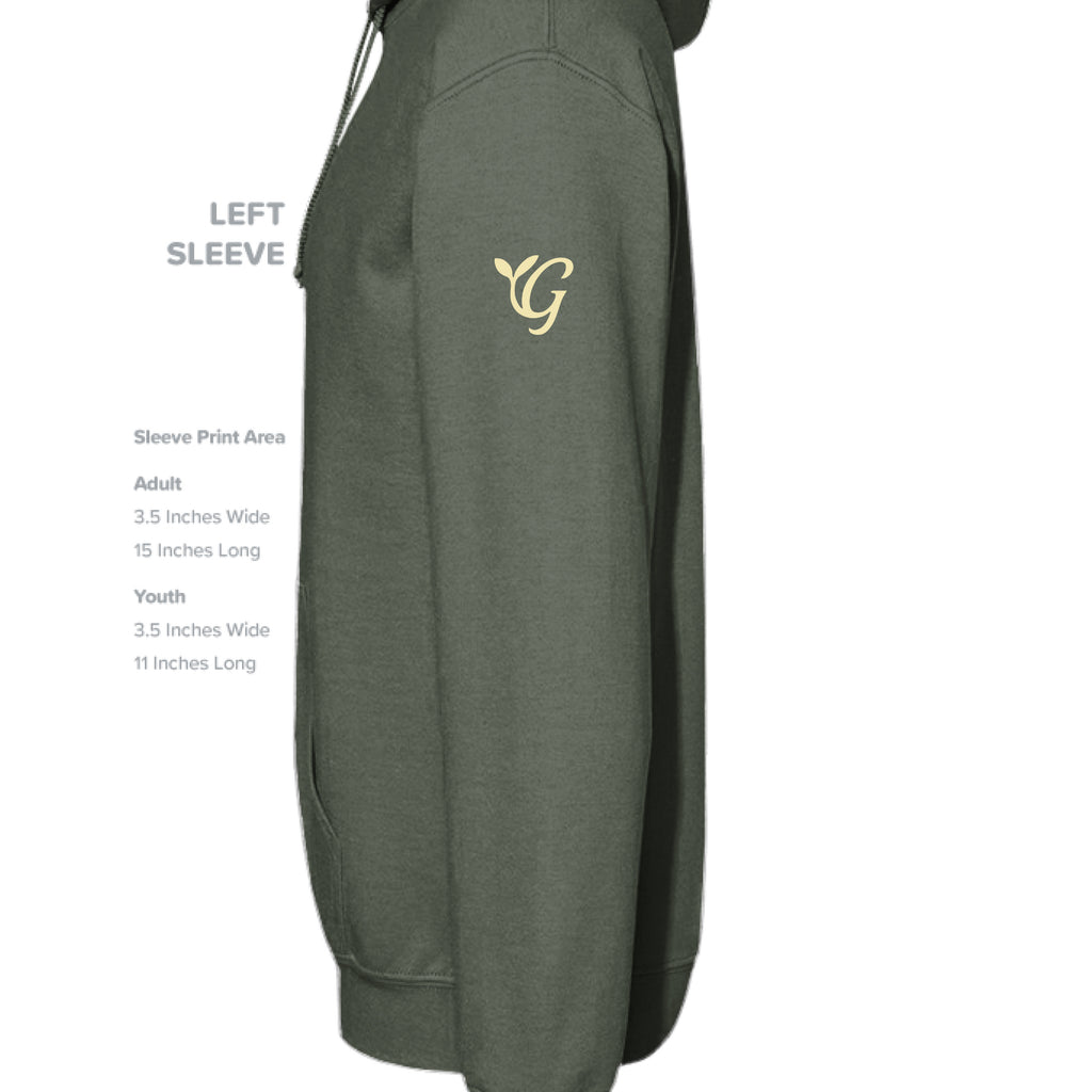 MILITARY GREEN - SLEEVE_LEFT