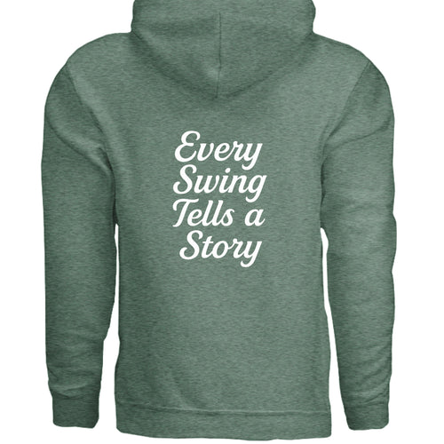 Heather Sport Dark Green - BACK